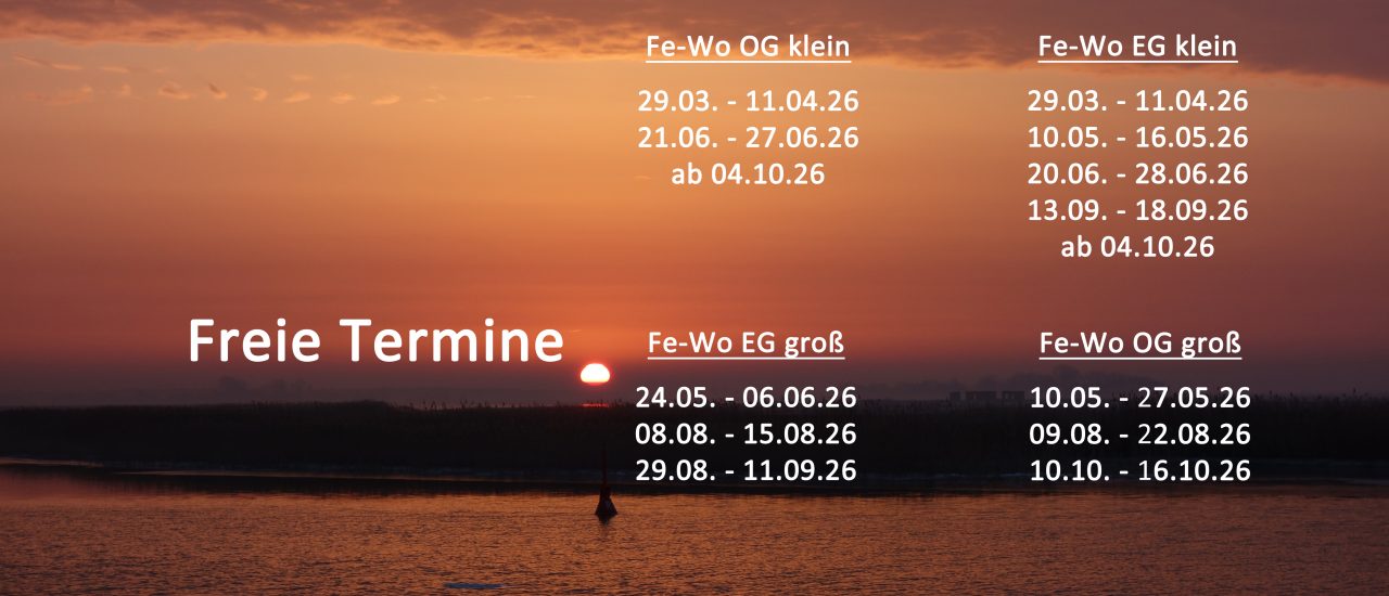 Freie Termine 2026