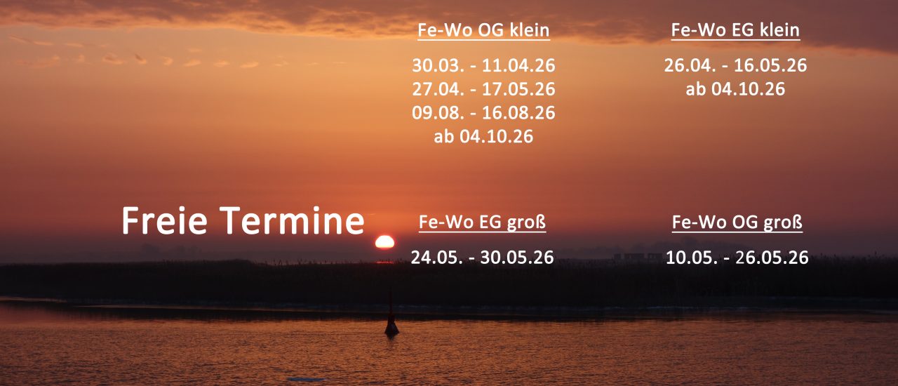 Freie Termine 2026